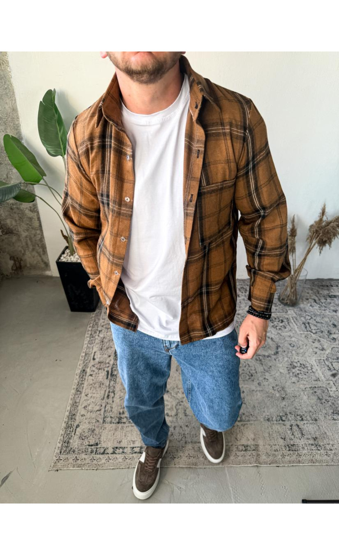 Сорочка байкова на кожен день тонка літо клітинка