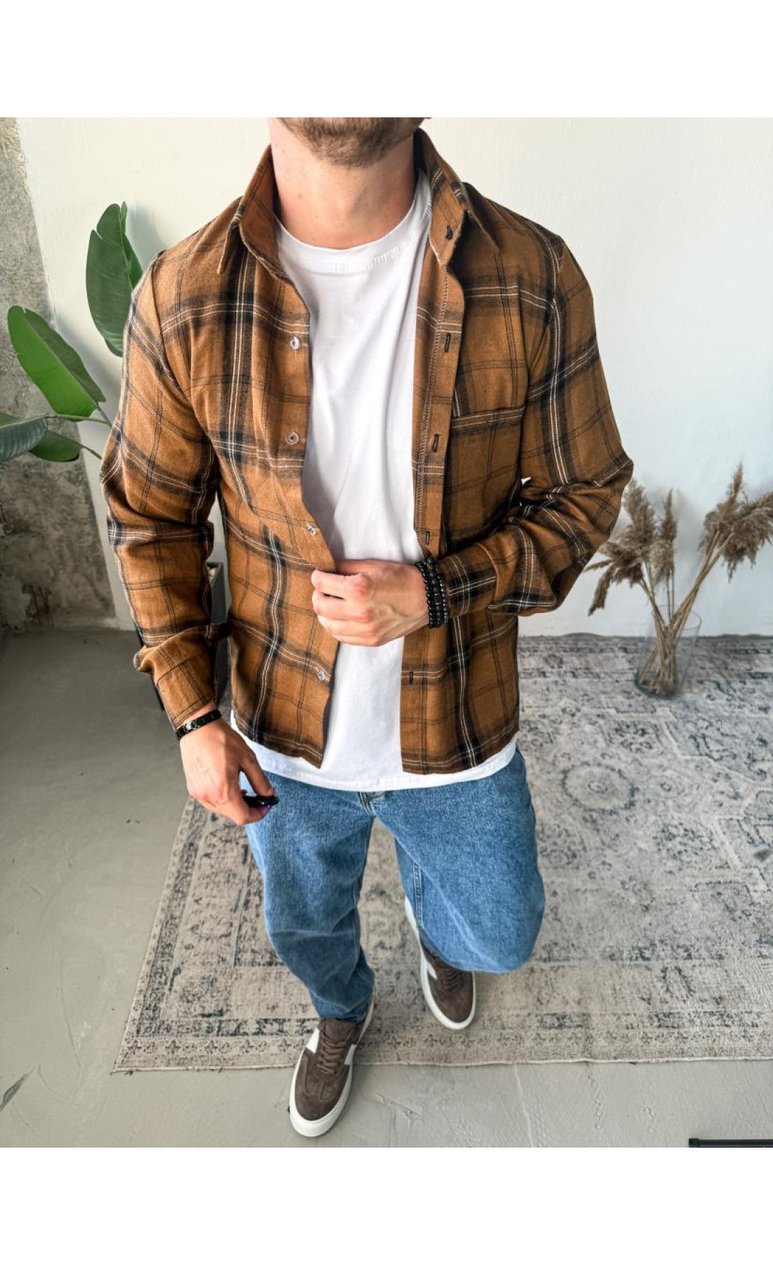 Сорочка байкова на кожен день тонка літо клітинка