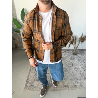 Сорочка байкова на кожен день тонка літо клітинка