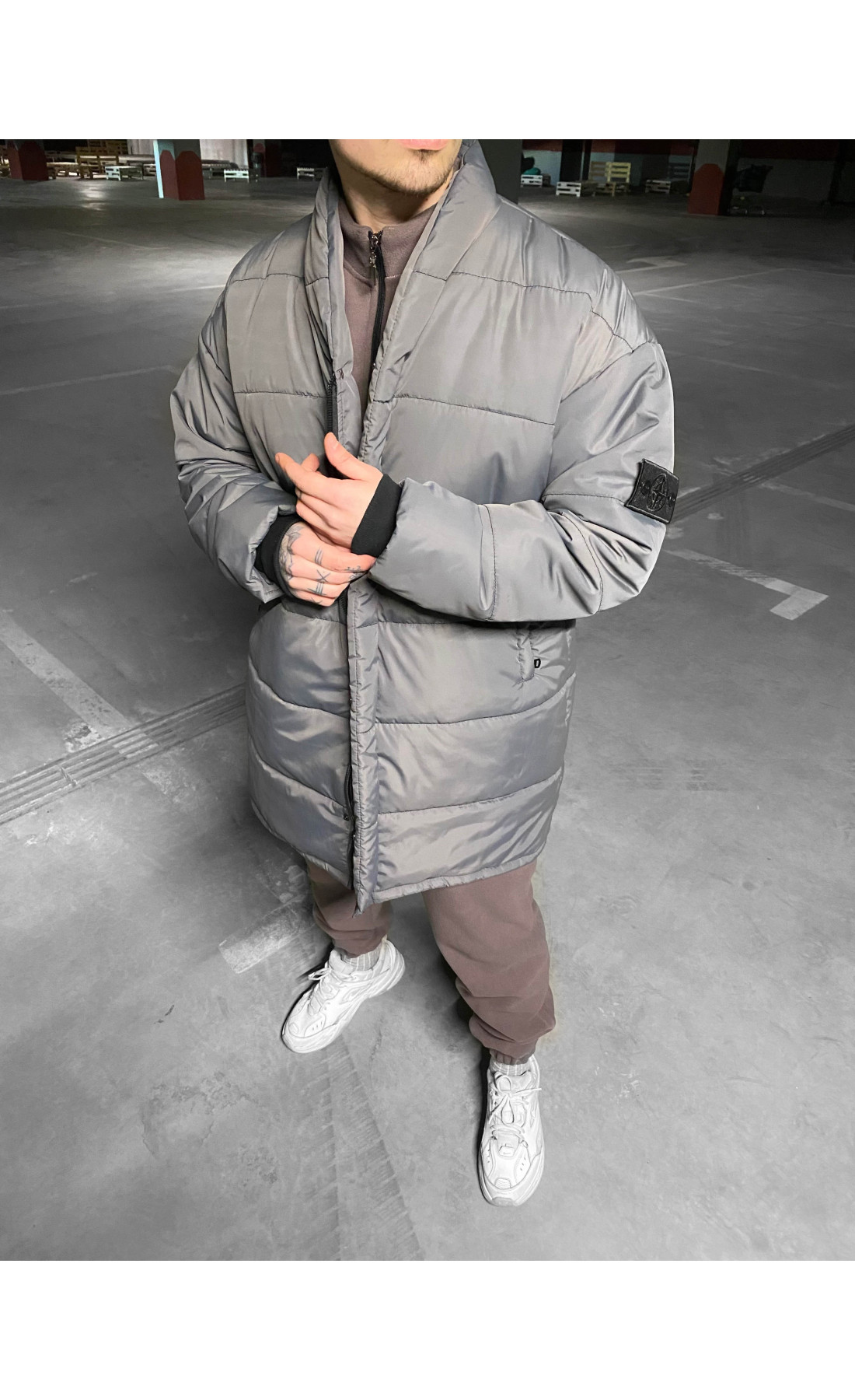 Молодіжна чоловіча куртка stone island