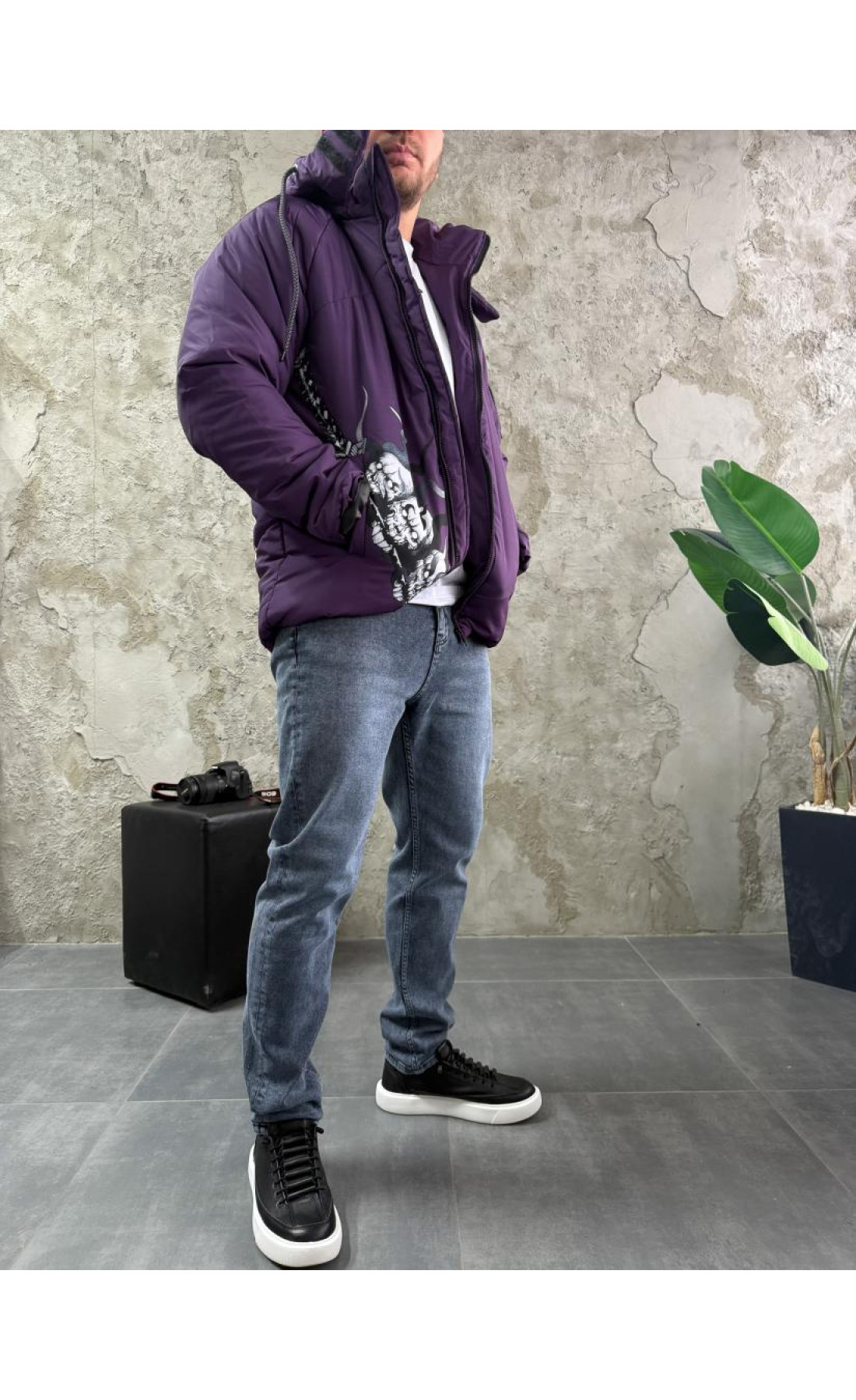 Куртка зимова зі знімним капюшоном зима весна