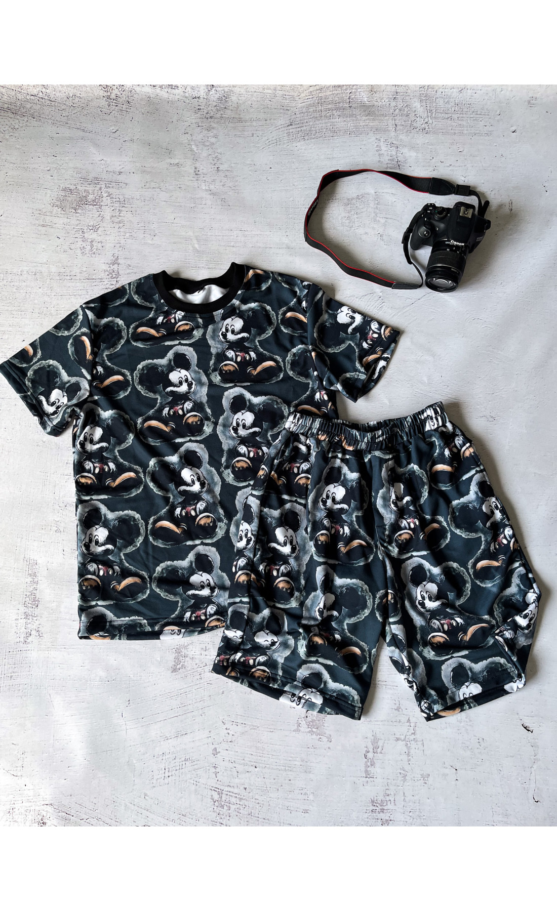 Комплект футболка шорти чоловічий трикотаж літо