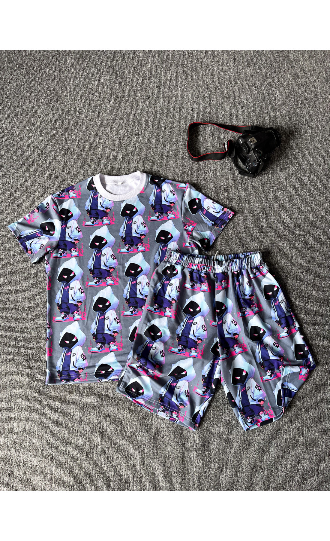 Комплект футболка шорти чоловічий трикотаж літо