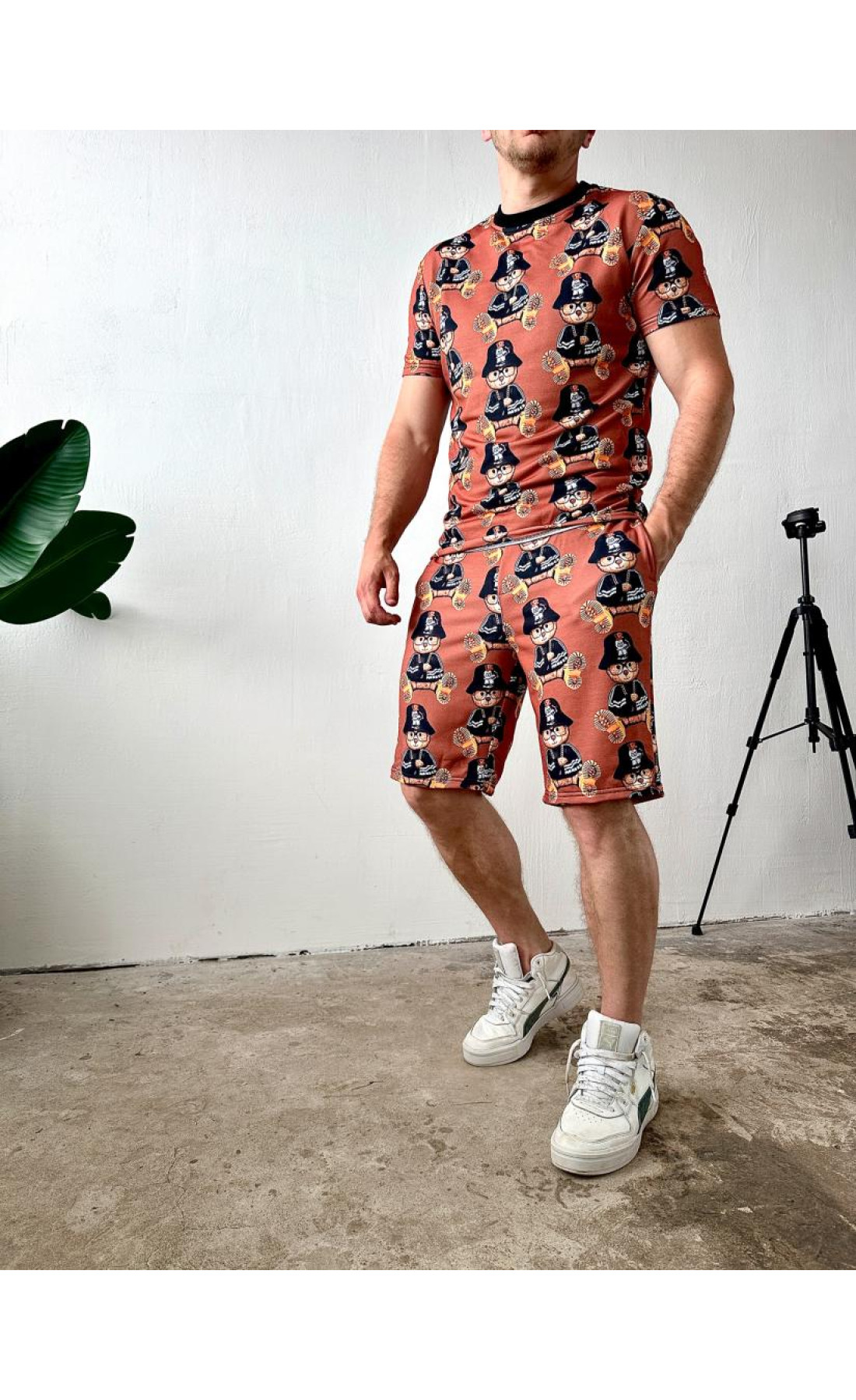 Спортивний костюм принтований чоловічий