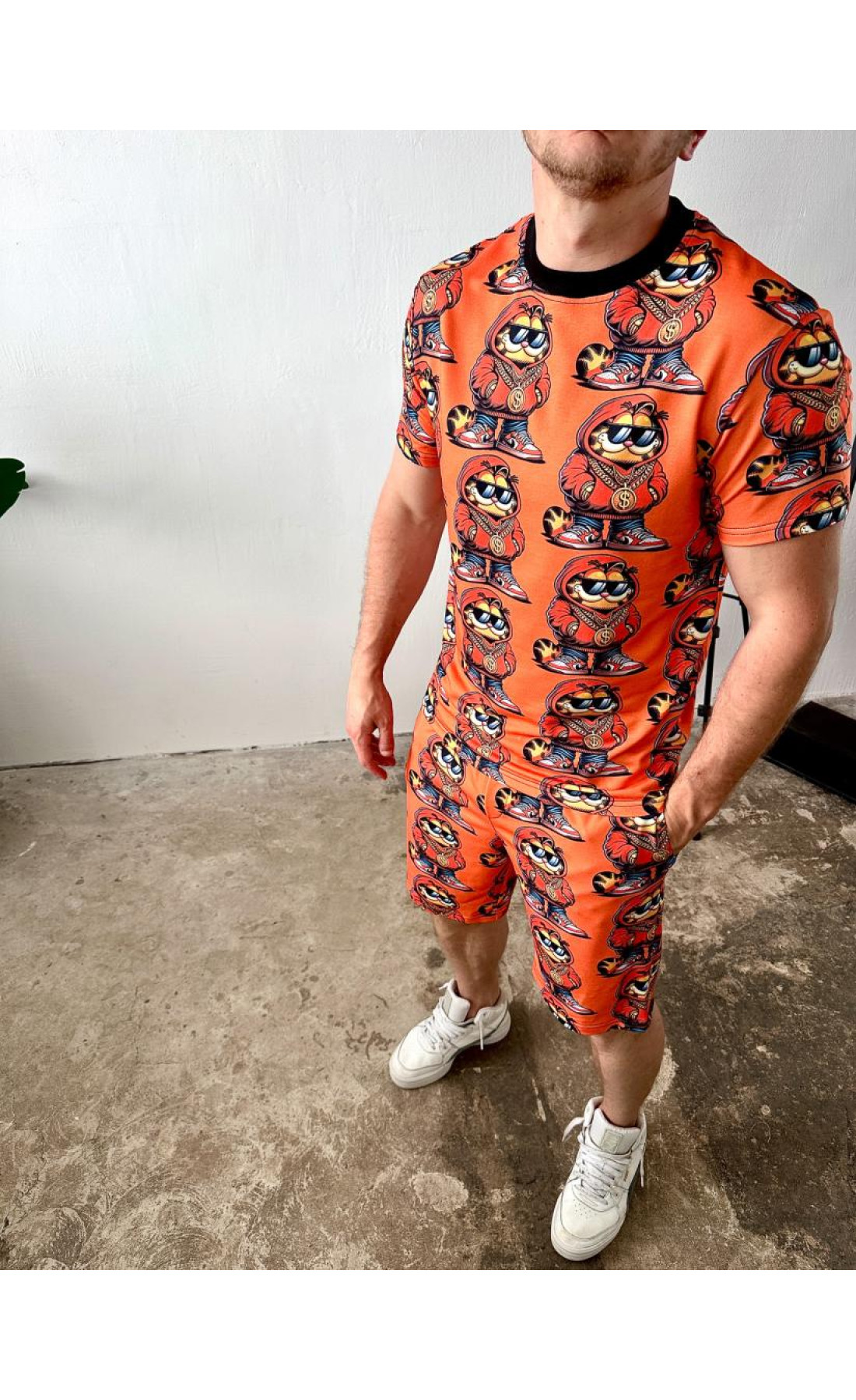 Спортивний костюм принтовий чоловічий