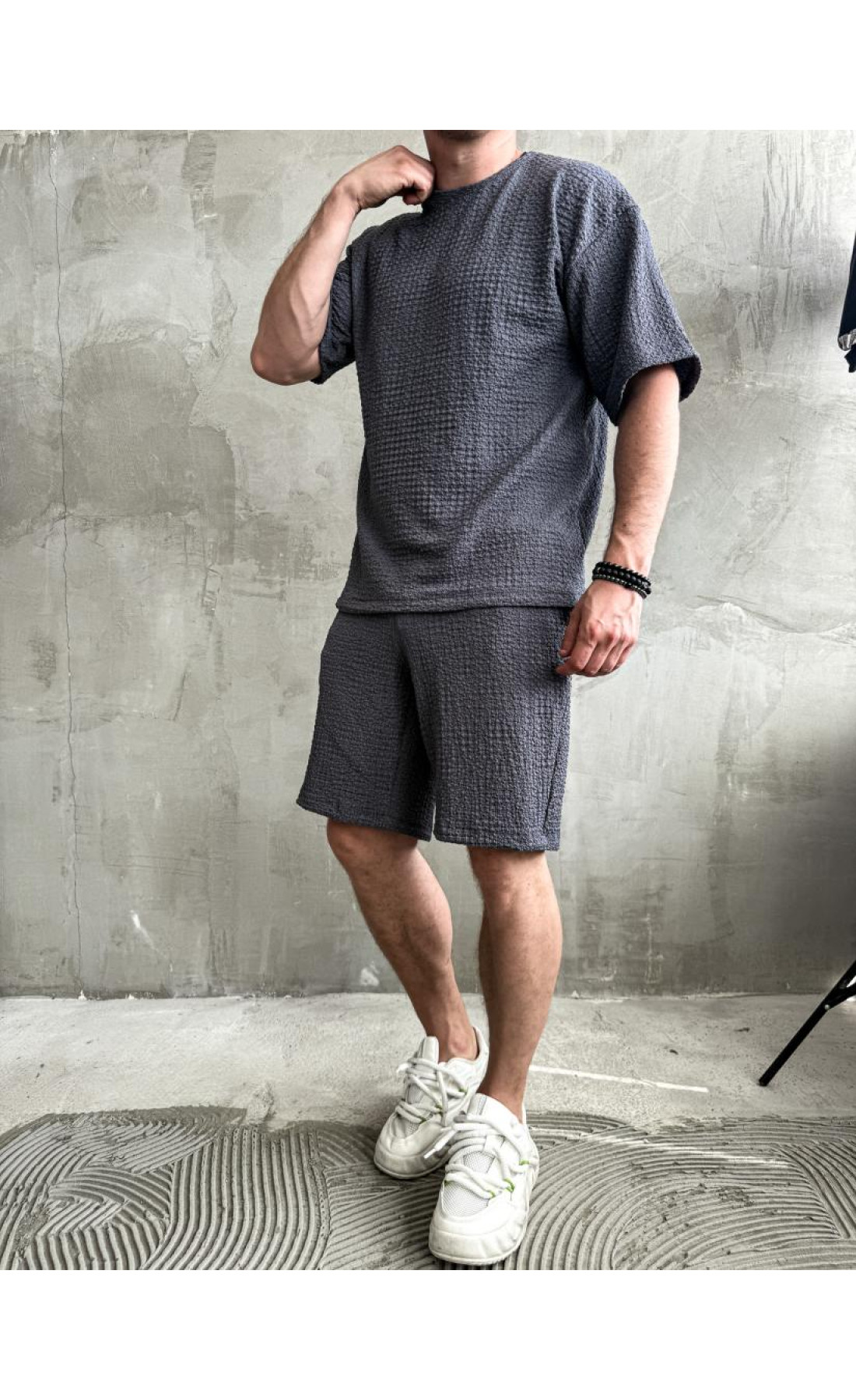 Комплект чоловічий футболка шорти на літо