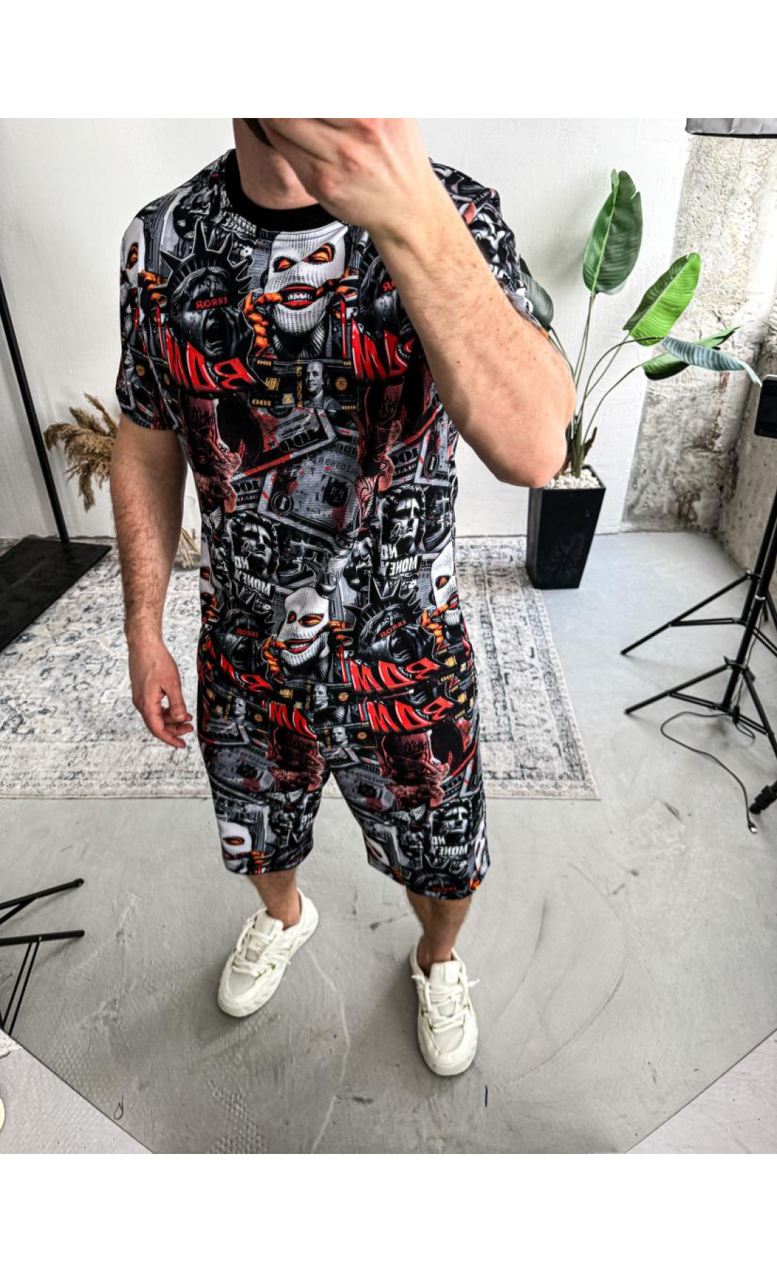 Комплект футболка шорти чоловічий літо