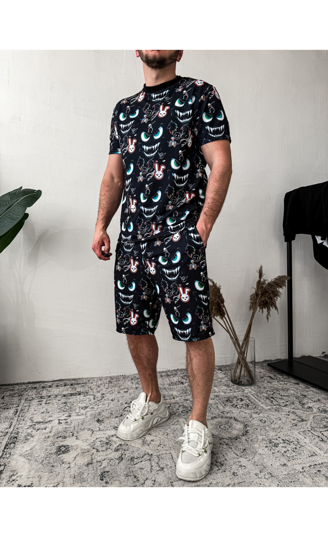 Комплект футболка шорти чоловічий легкий літо