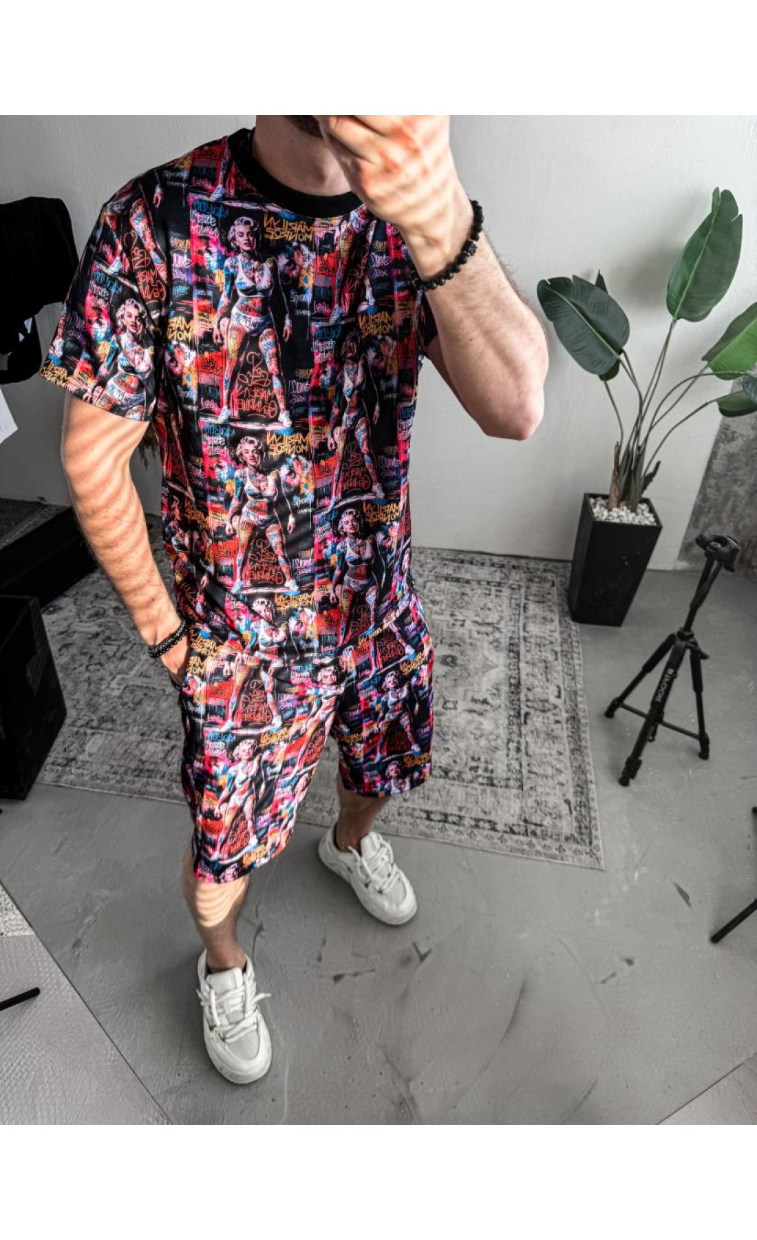 Комплект футболка шорти чоловічий легкий літо