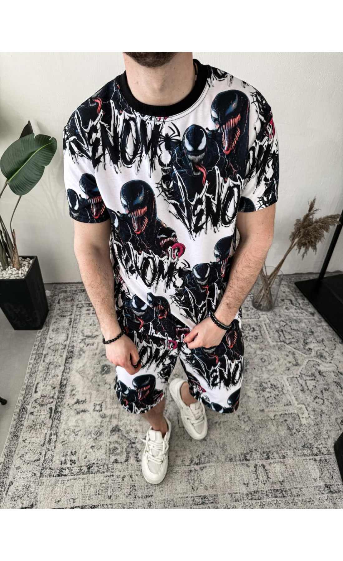 Комплект футболка шорти чоловічий легкий літо