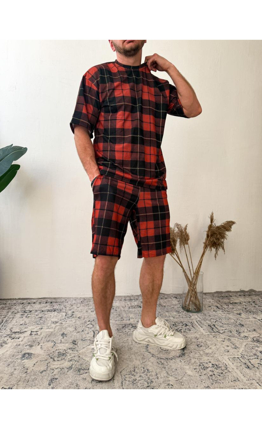 Комплект футболка шорти чоловічий літо весна легкий