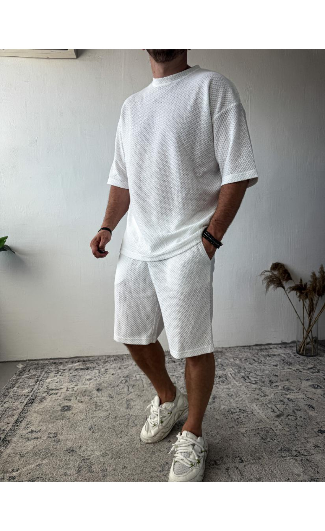 Комплект футболка шорти чоловічий стильний модний літо