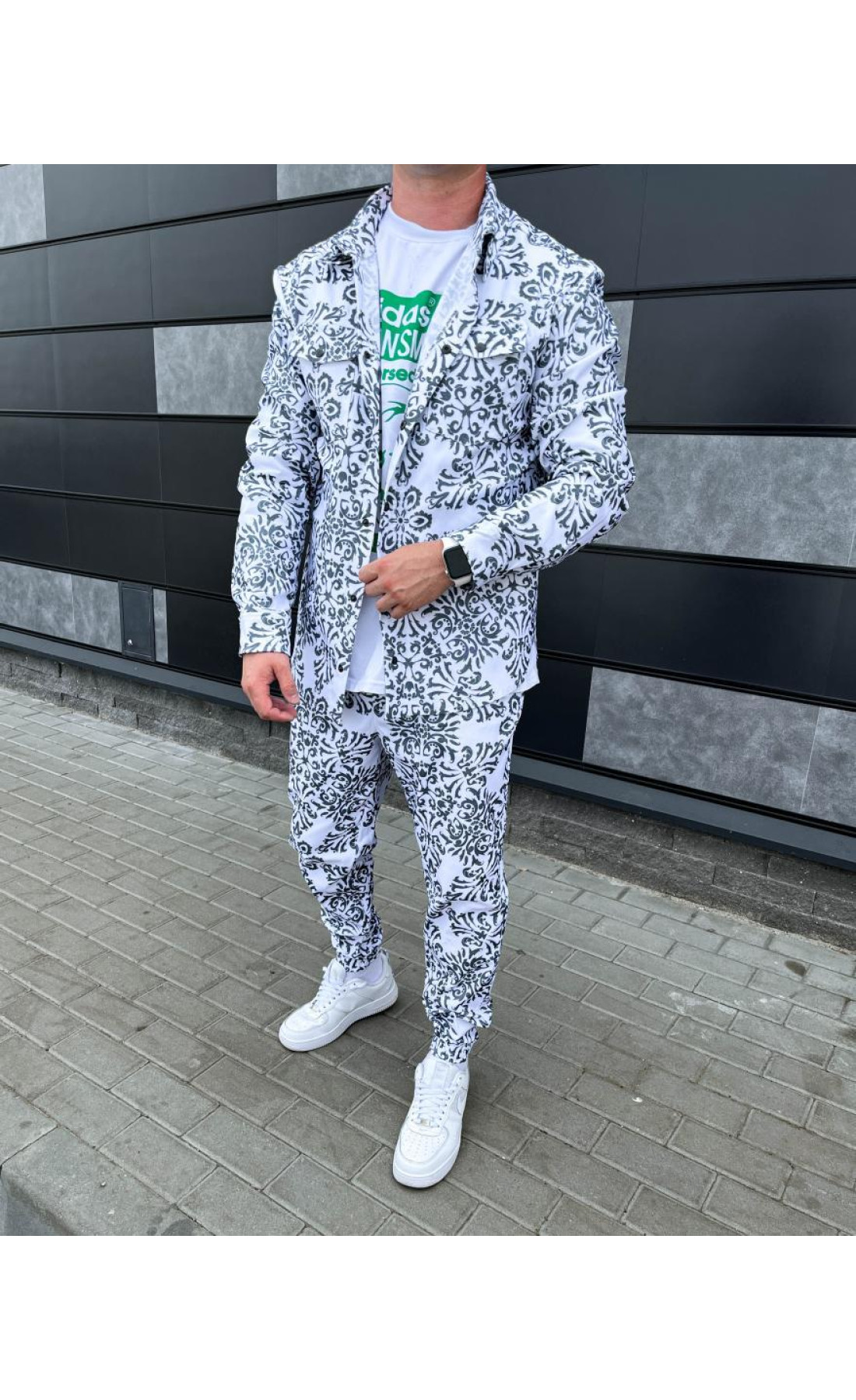 Костюм котон плотний чоловічий стильний