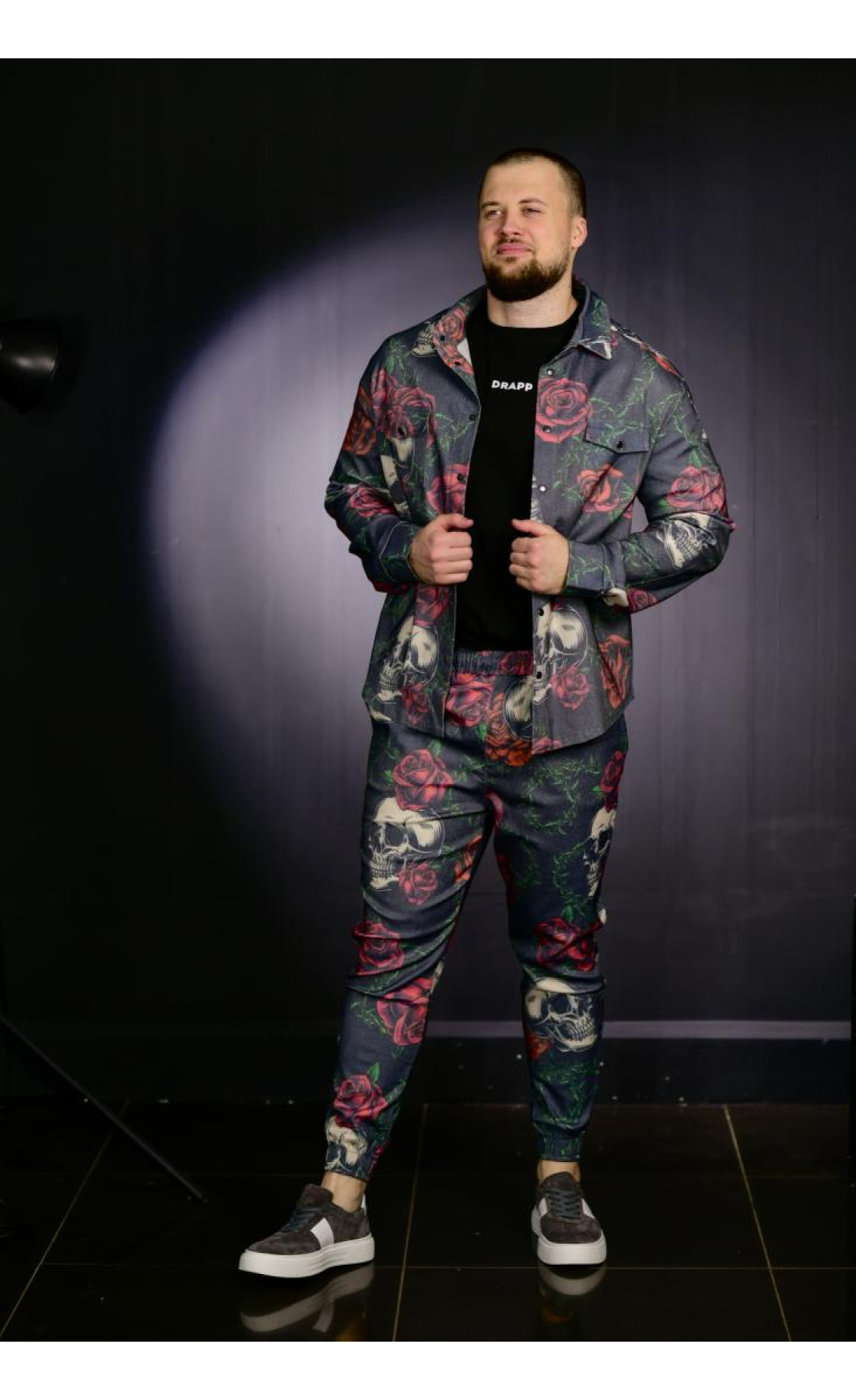 Костюм котон плотний чоловічий стильний