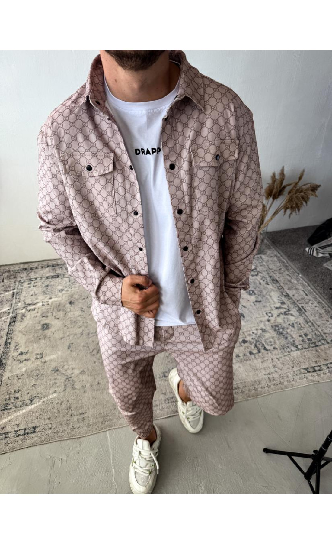 Костюм котон плотний чоловічий стильний