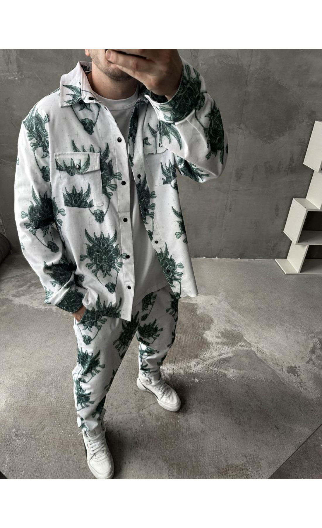 Костюм котон плотний чоловічий стильний