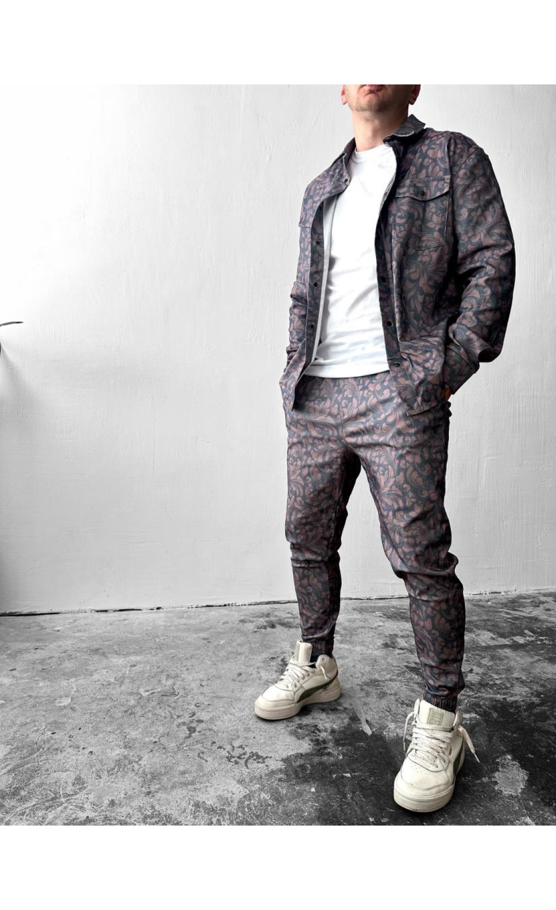 Костюм котон плотний чоловічий стильний