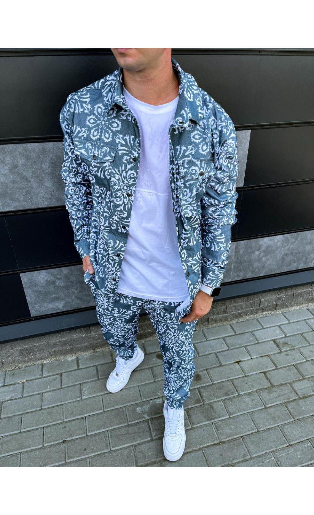 Костюм котон плотний чоловічий стильний