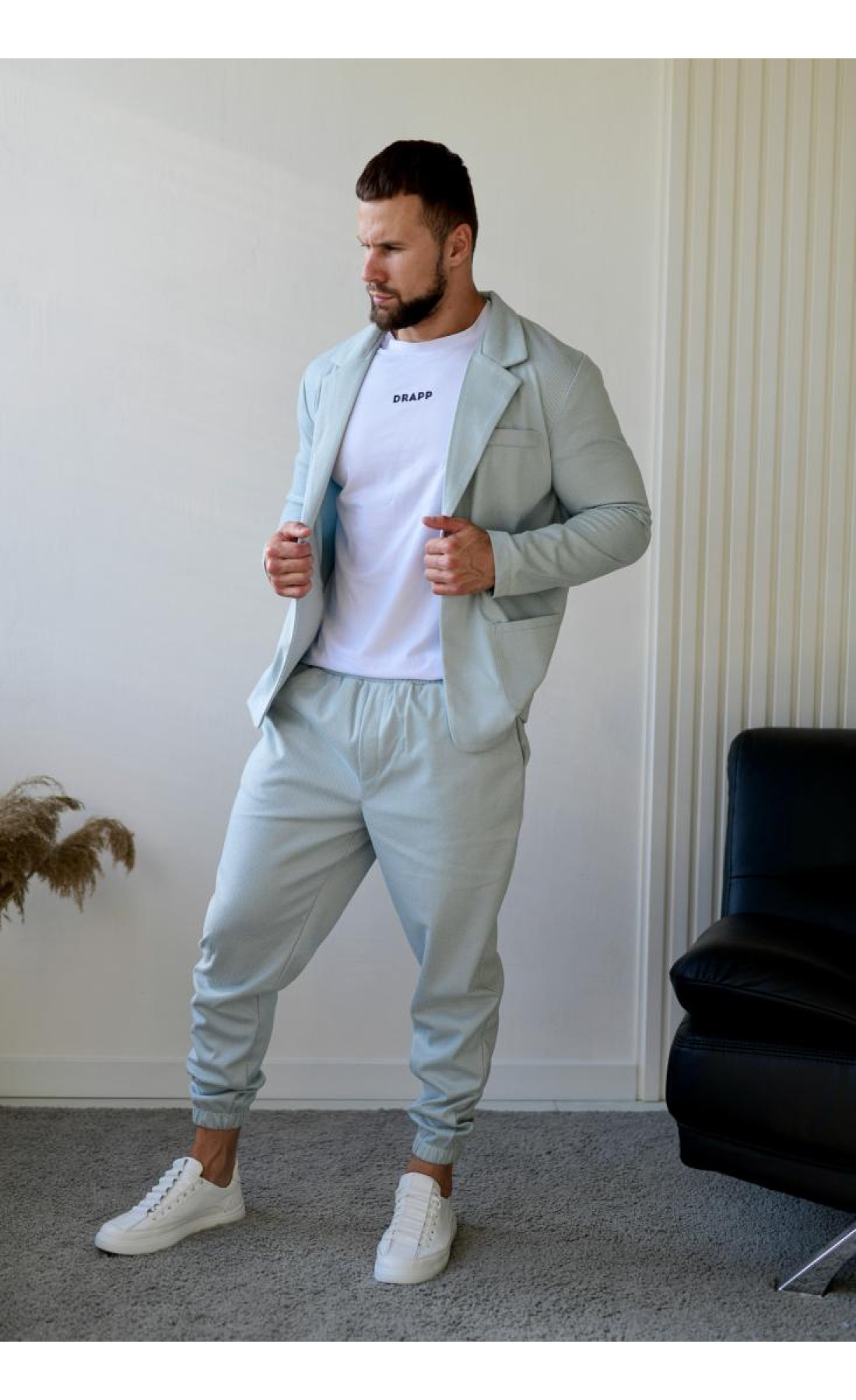 Костюм чоловічий класика жакет штани casual тренд