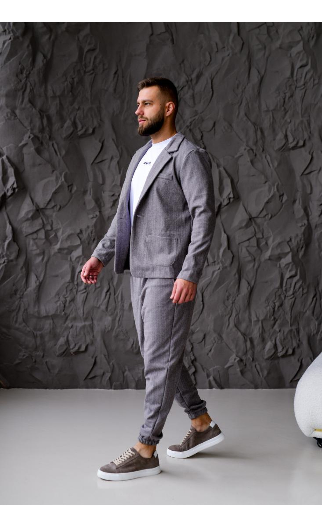 Костюм чоловічий класика жакет штани casual тренд