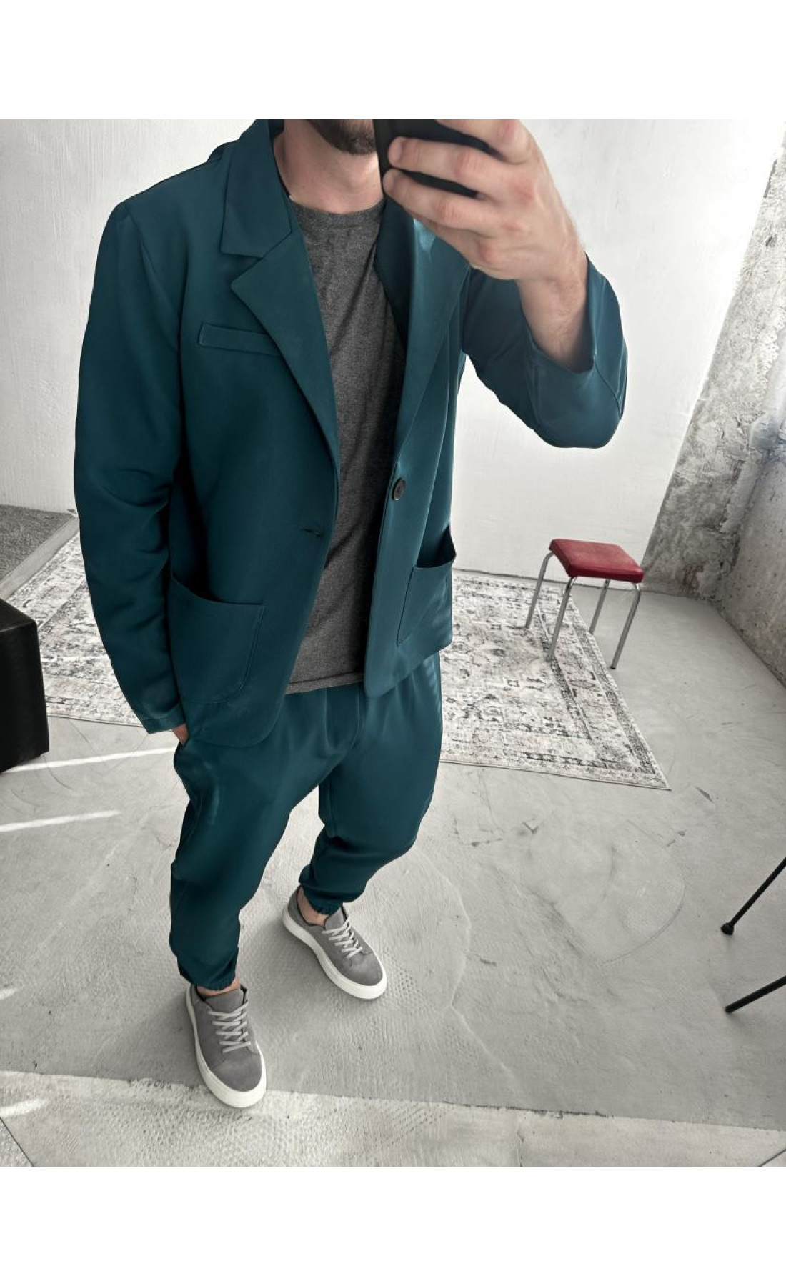 Костюм чоловічий класика жакет штани casual тренд