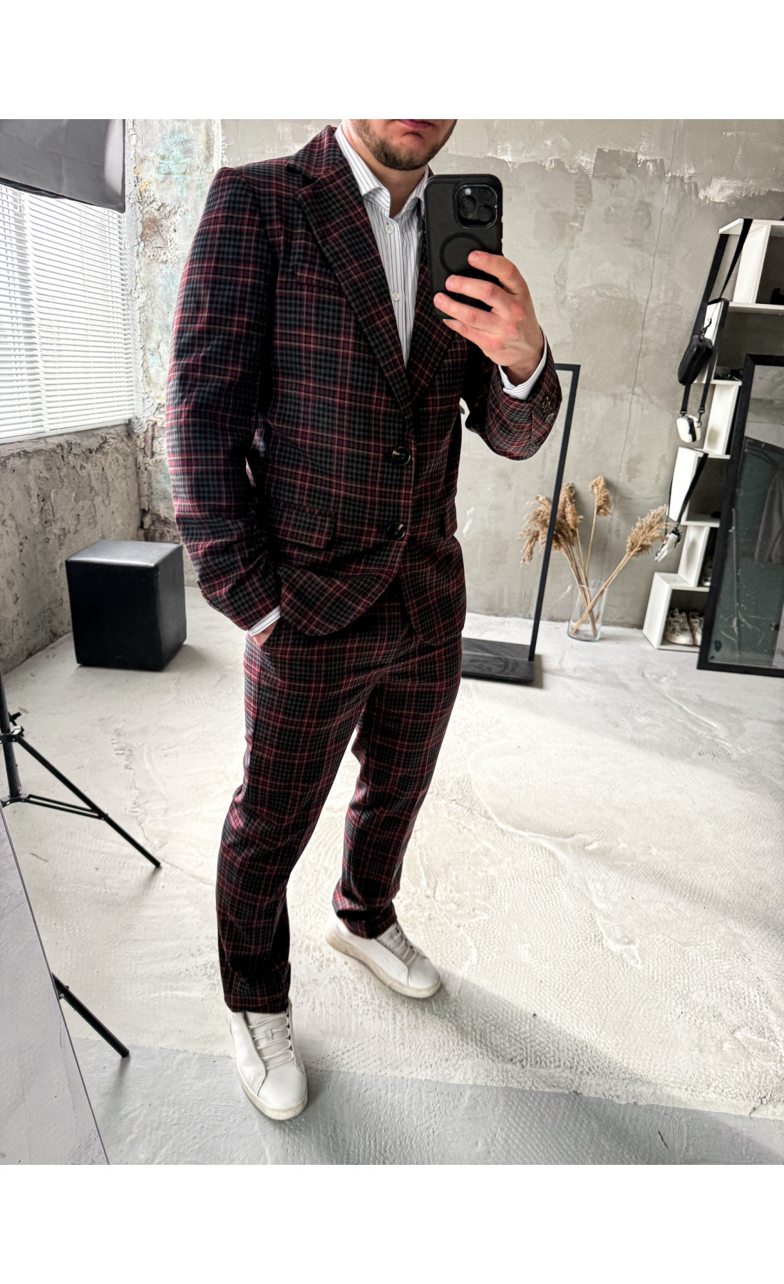 Класичний чоловічий костюм піджак штани