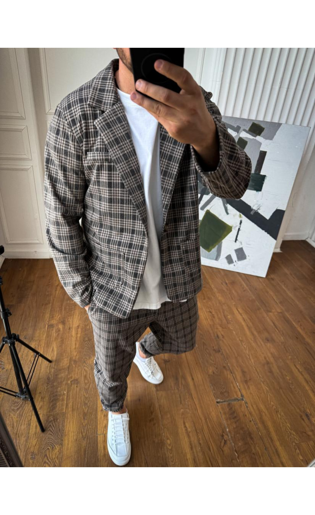 Костюм чоловічий стильний модний осінній