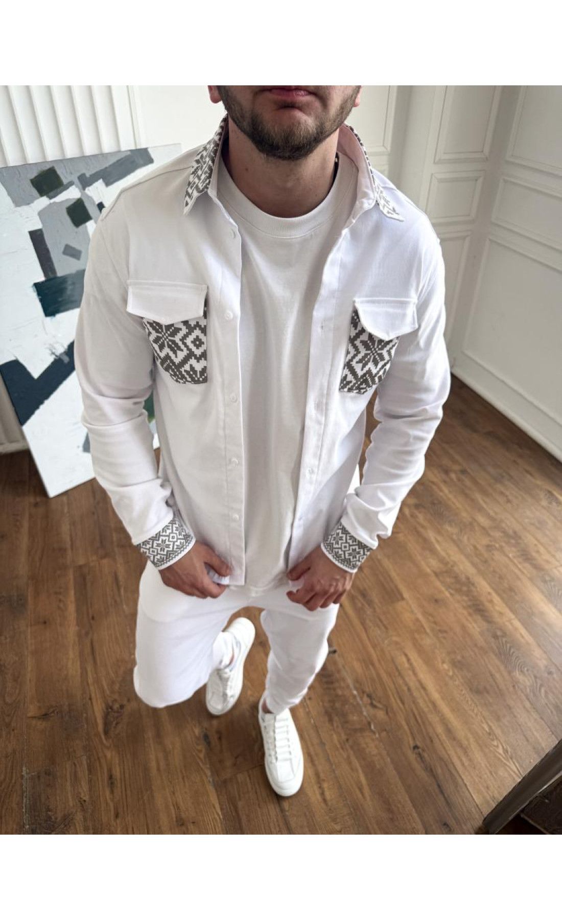 Костюм чоловічий стильний модний осінній