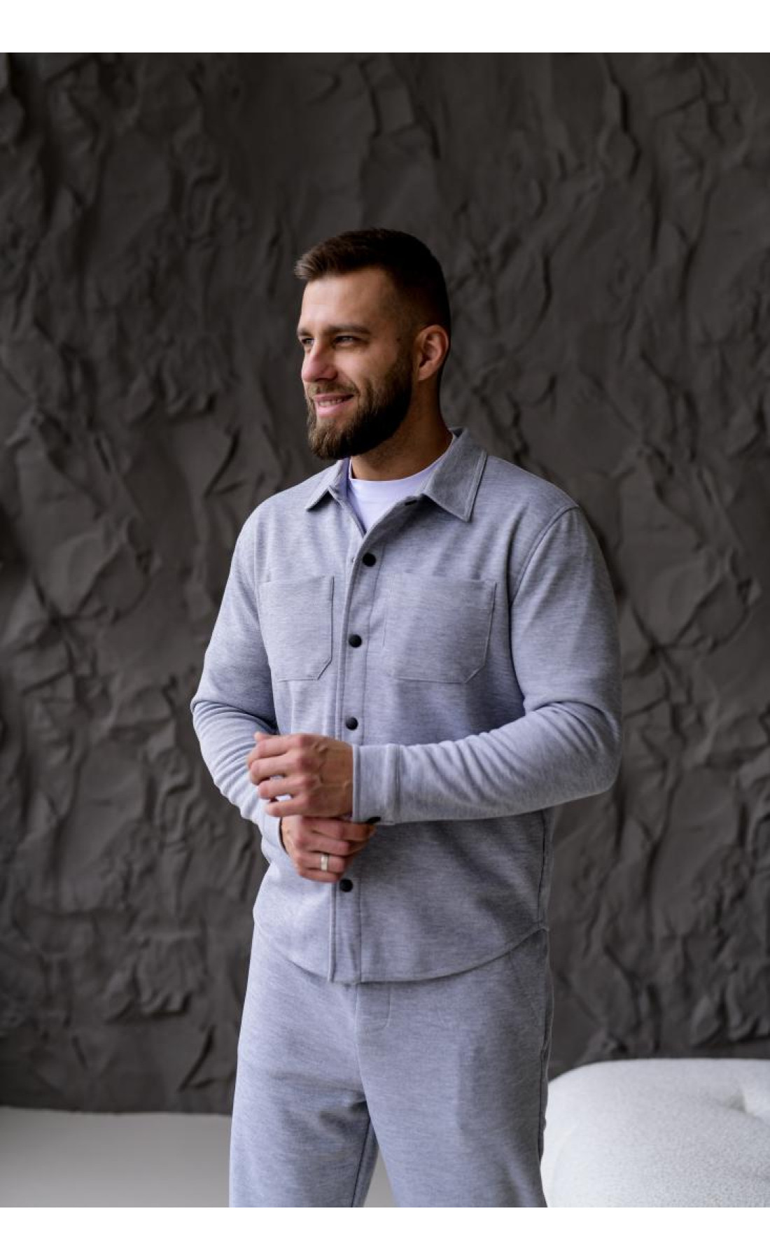 Костюм чоловічий стильний модний осінній