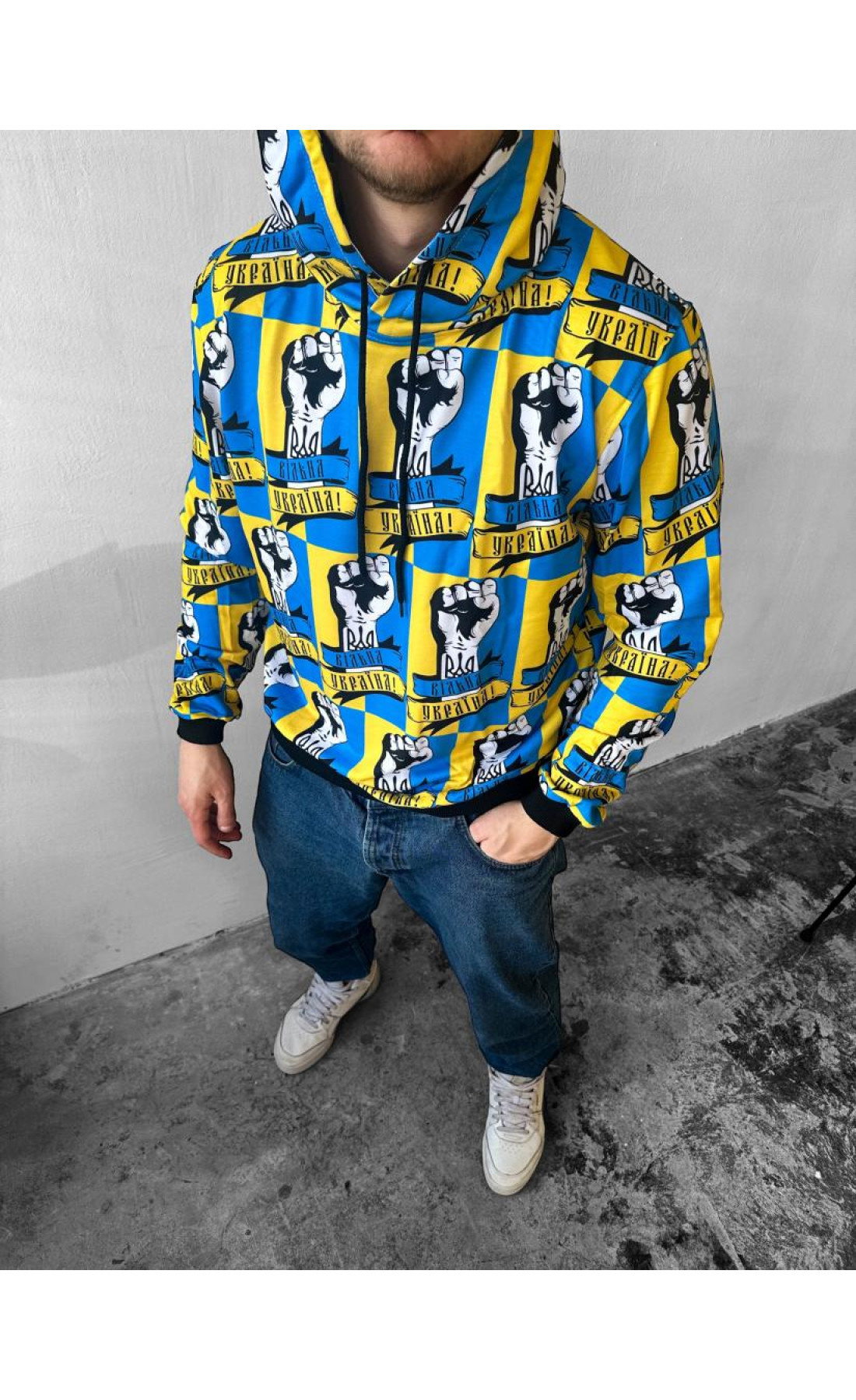 Чоловіче худі ukraine з капюшоном