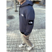 Стильний сірий осінній чоловічий худі the north face