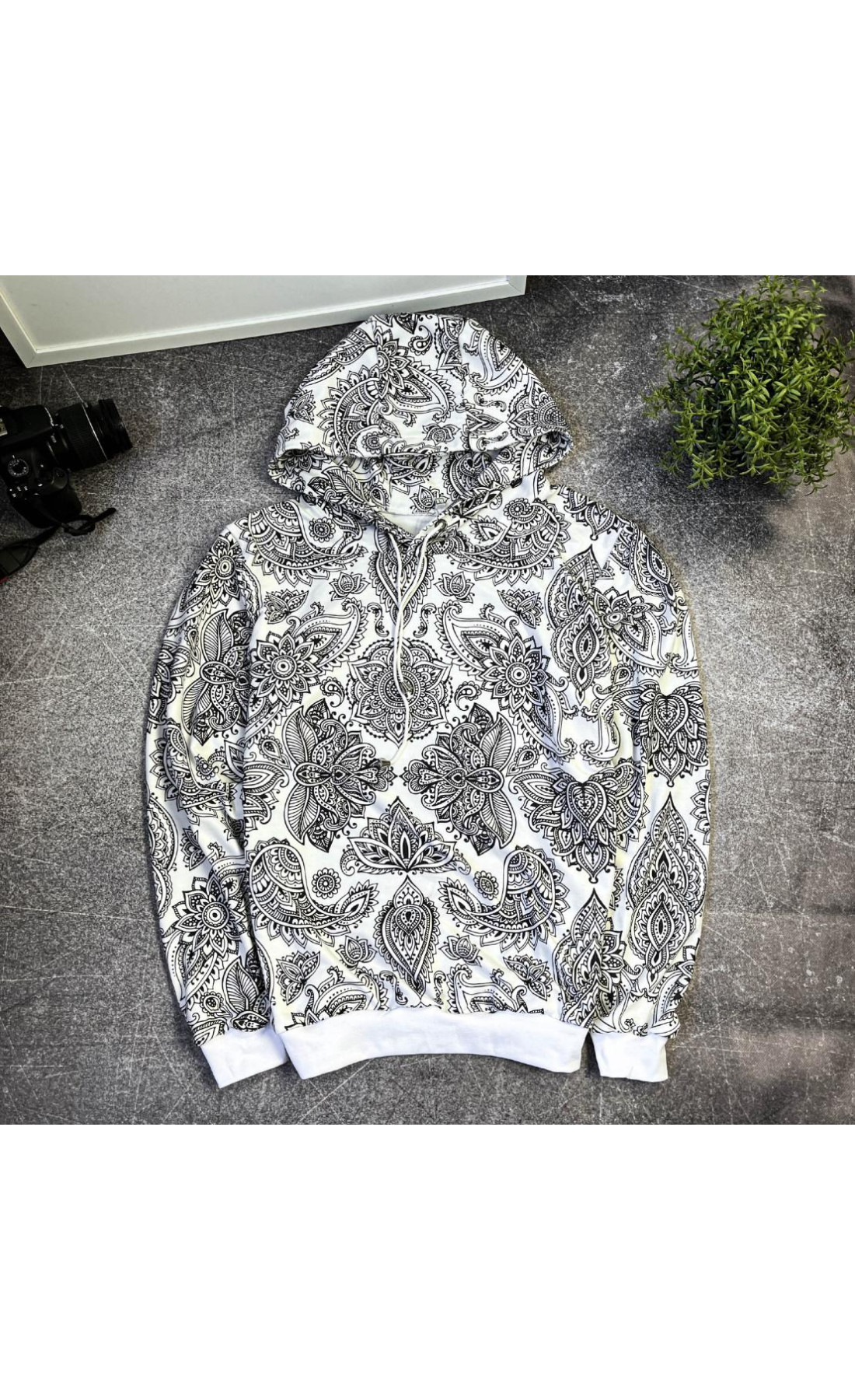 Худі чоловіче весна літо осінь принт трикотаж