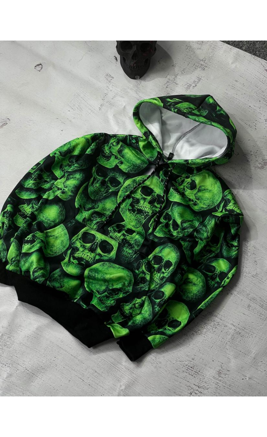 Худі чоловіче весна літо осінь принт трикотаж на флісі