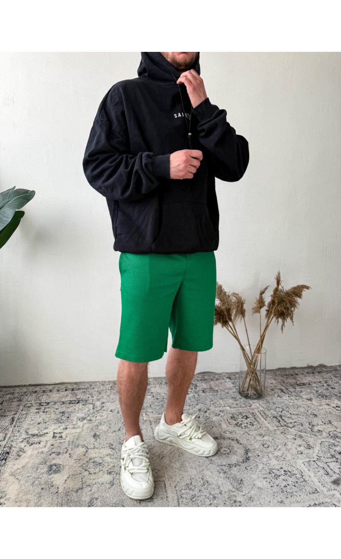 Шорти чоловічі  в клітинку літо осінь