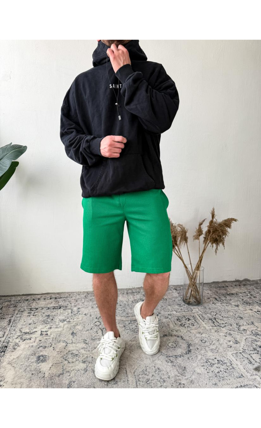 Шорти чоловічі  в клітинку літо осінь