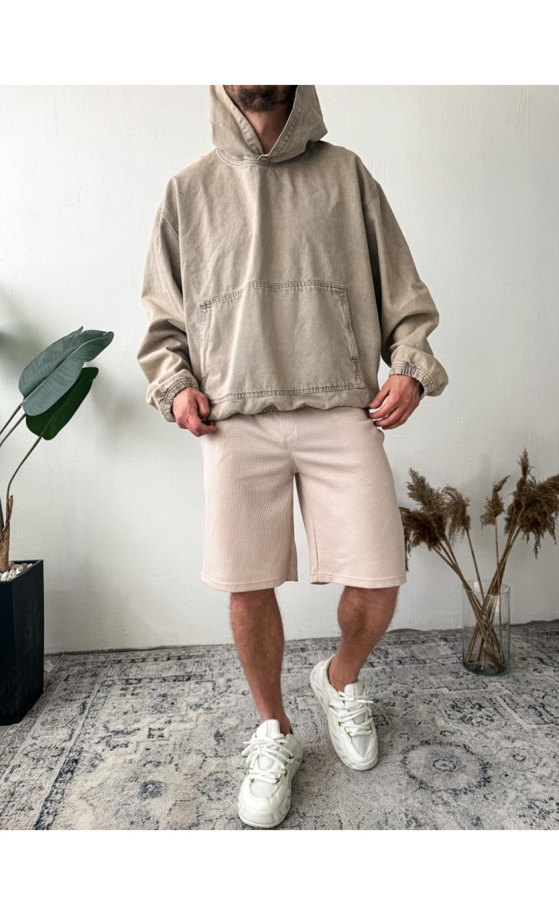 Шорти чоловічі  в клітинку літо осінь