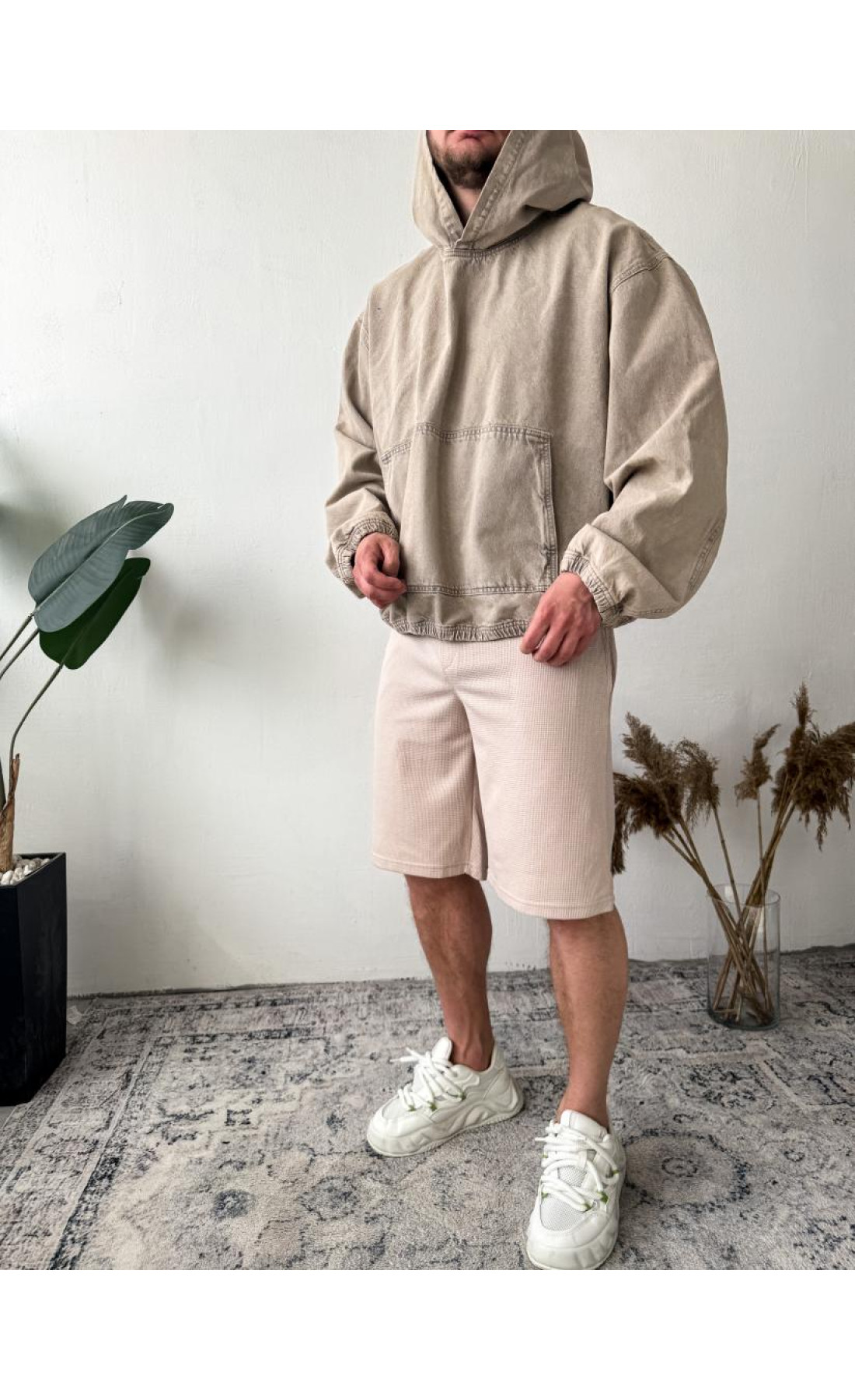 Шорти чоловічі  в клітинку літо осінь