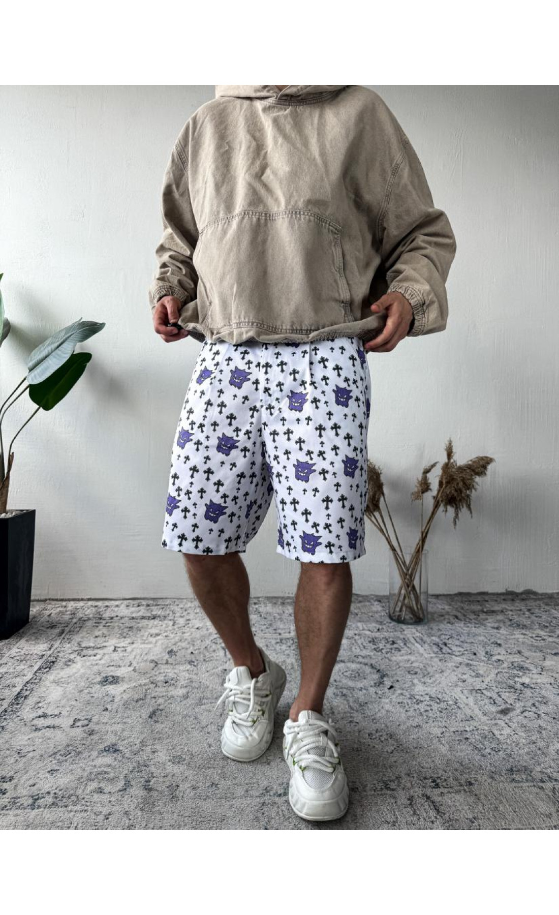 Шорти котонові  з принтом