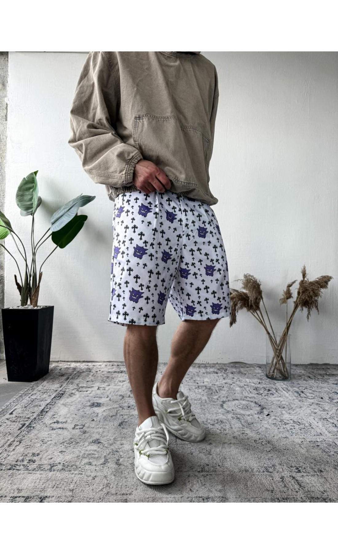 Шорти котонові  з принтом