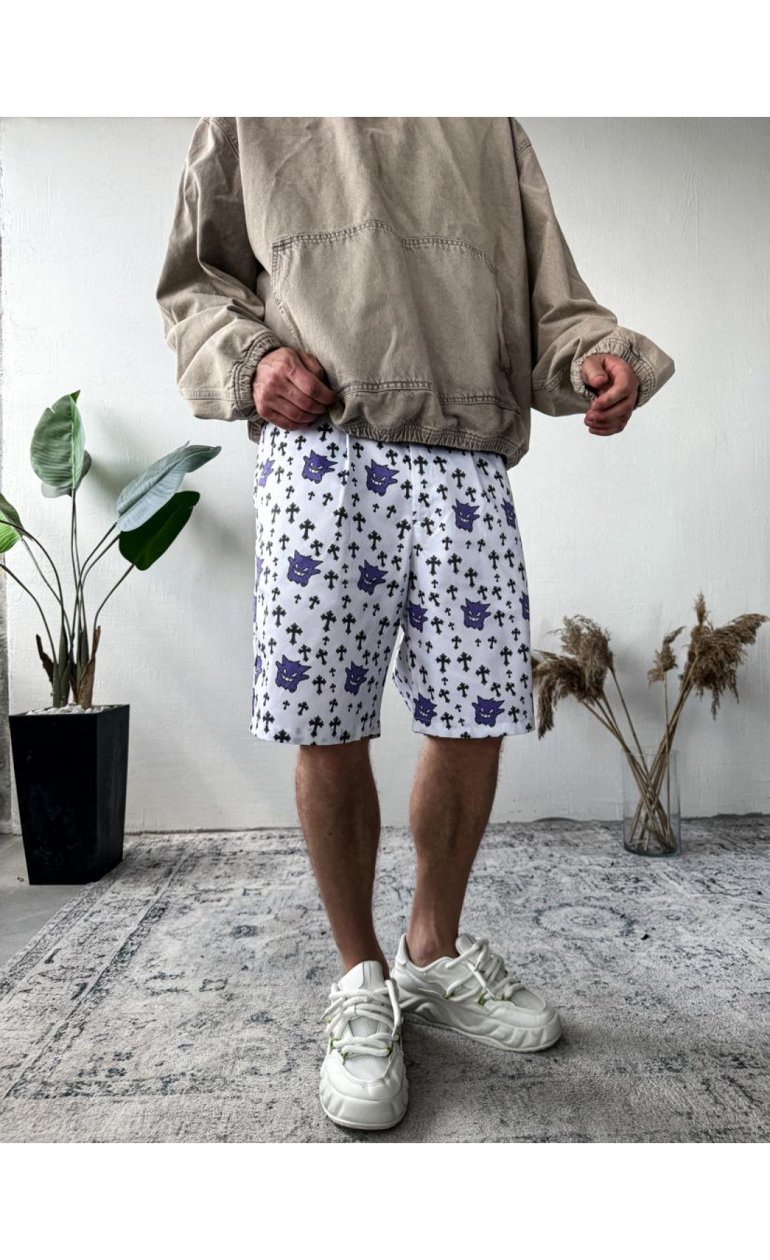 Шорти котонові  з принтом