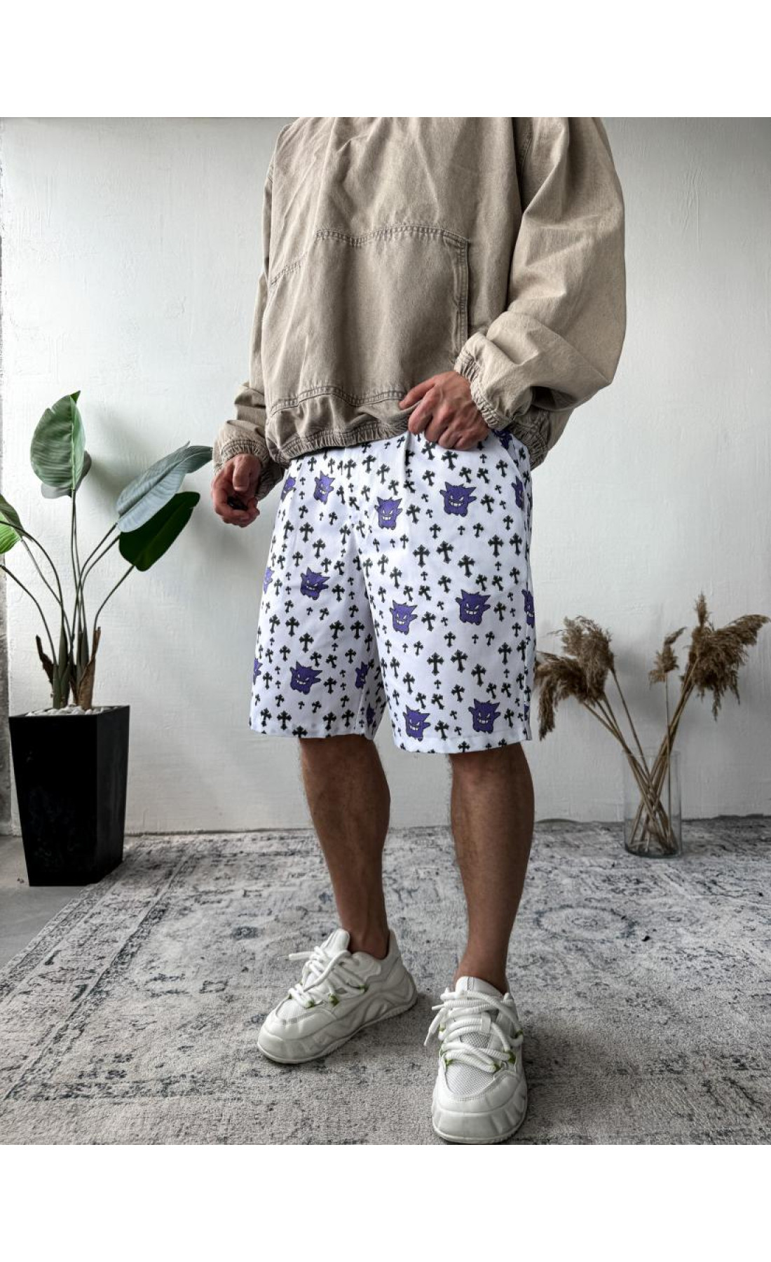 Шорти котонові  з принтом