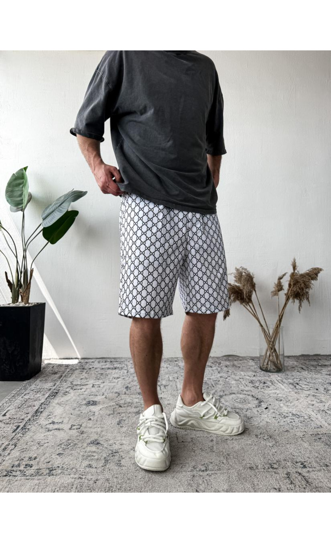 Шорти котонові  з принтом