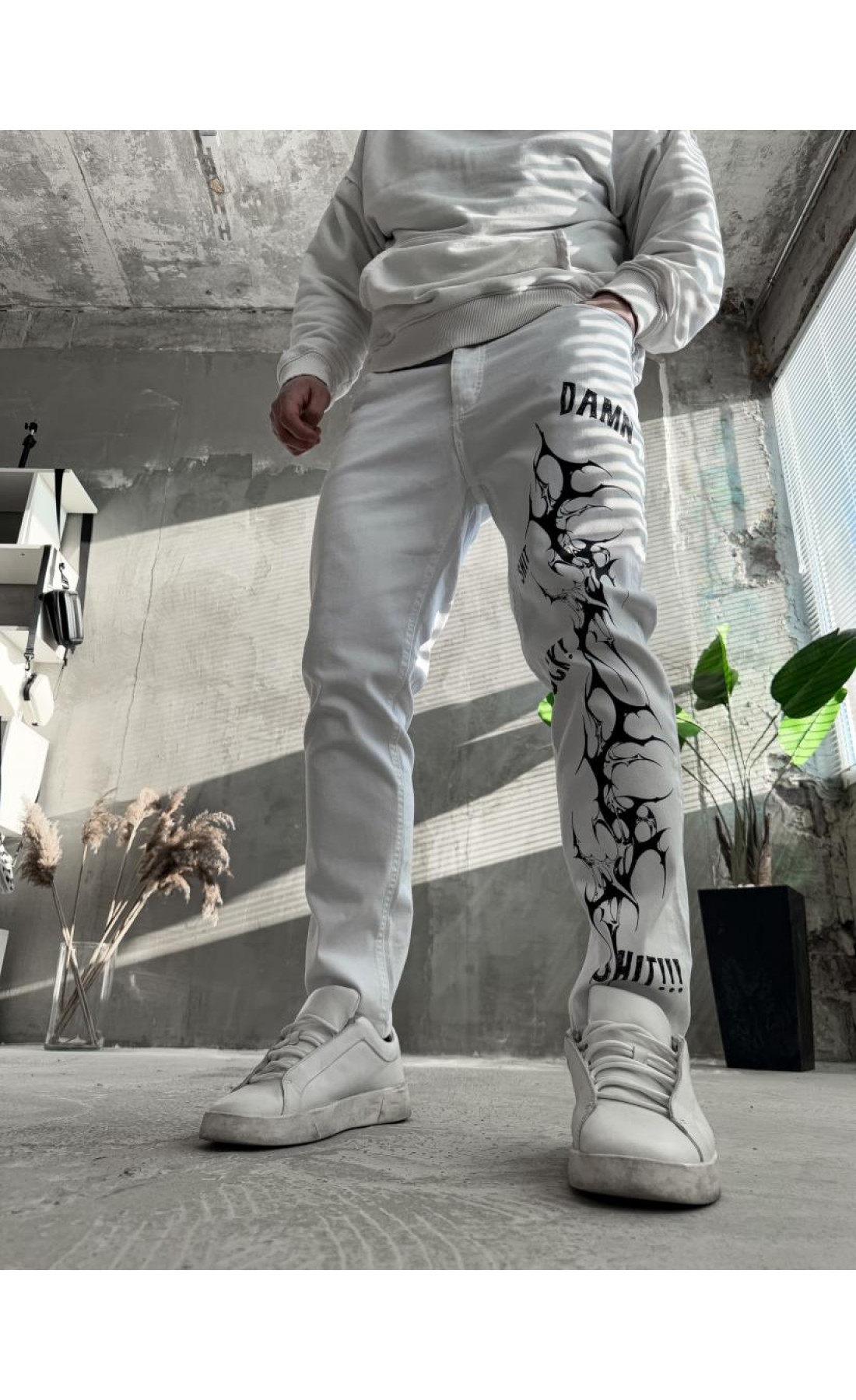 Джинси дтф чоловічі не утеплені  вільна посадка