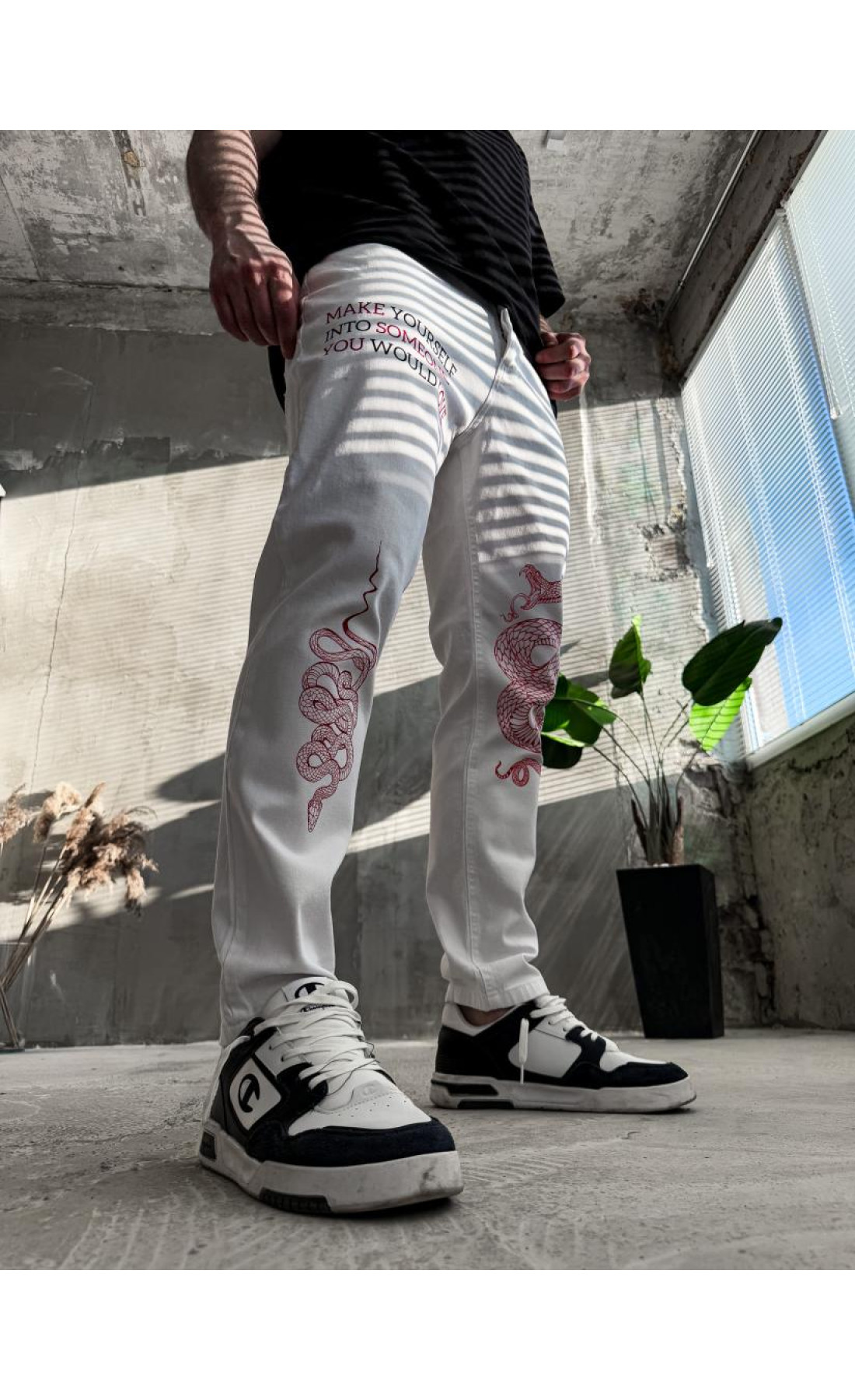 Джинси дтф чоловічі не утеплені  вільна посадка