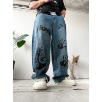 Джинси дтф чоловічі  оверсайз баггі