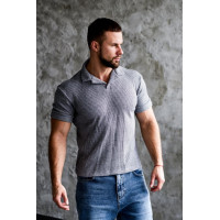 Футболка поло чоловіча  з воротником виробництво україна