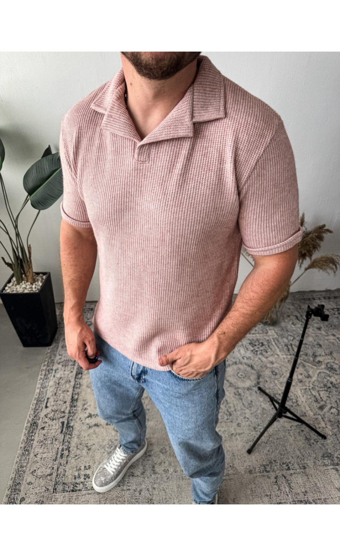 Футболка поло чоловіча  з воротником виробництво україна