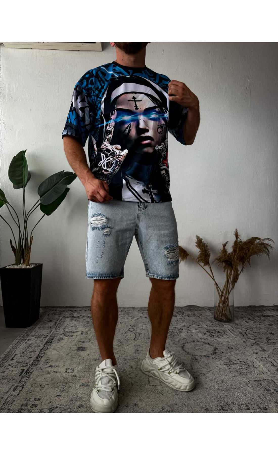 Футболка оверсайз   літо весна легка посадка