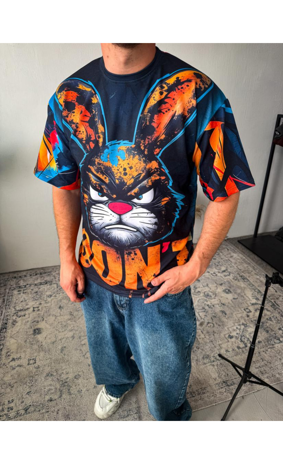 Футболка оверсайз   літо весна легка посадка