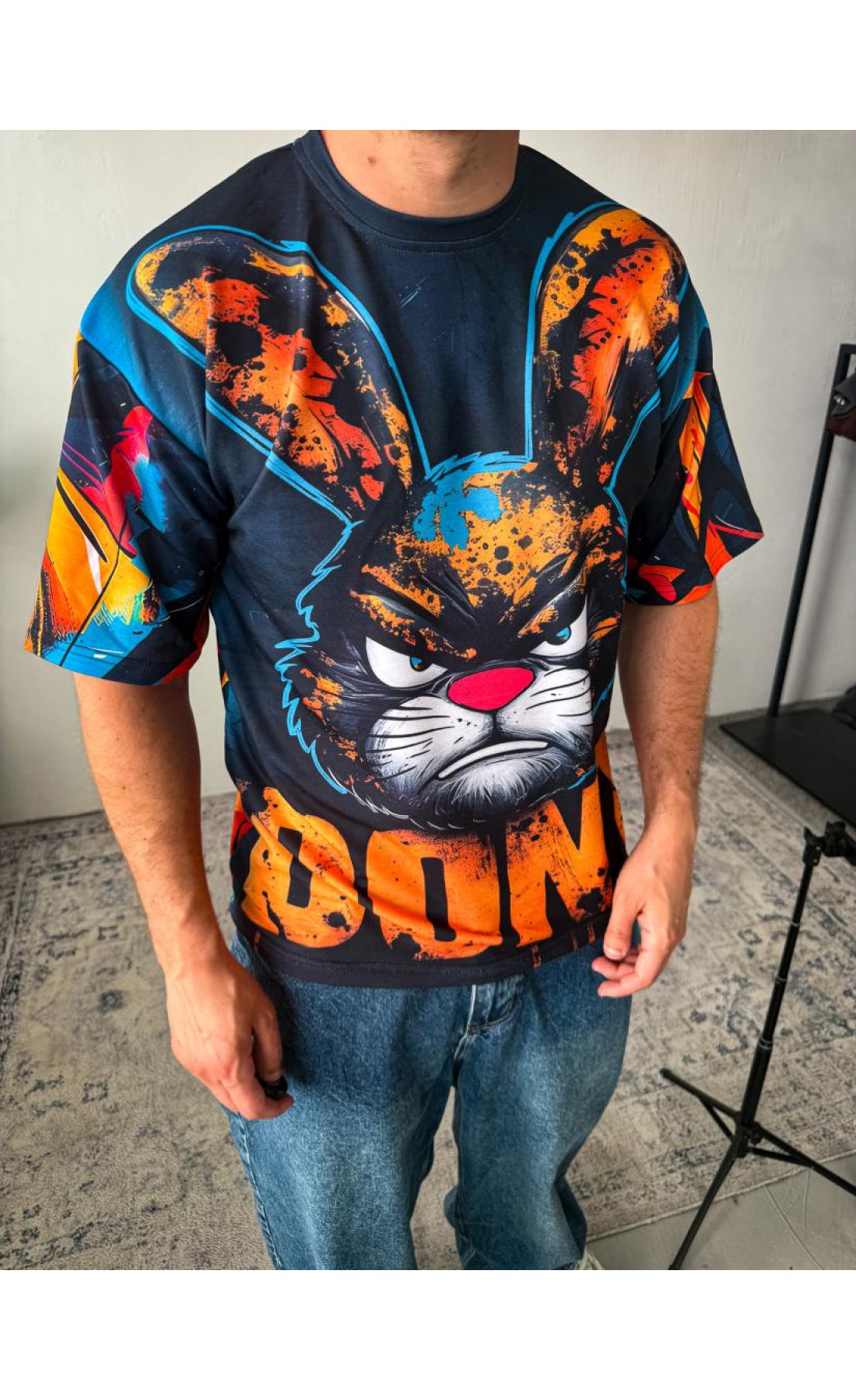 Футболка оверсайз   літо весна легка посадка